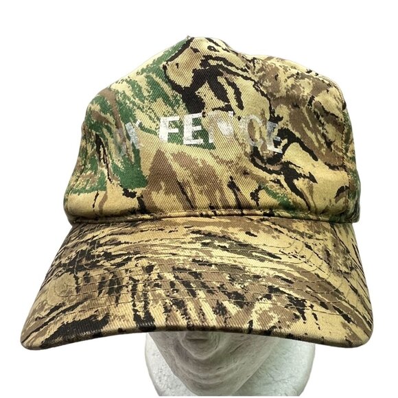 BX Fence Snapback Hat Camo Baseball Cap Construction - Picture 9 of 9